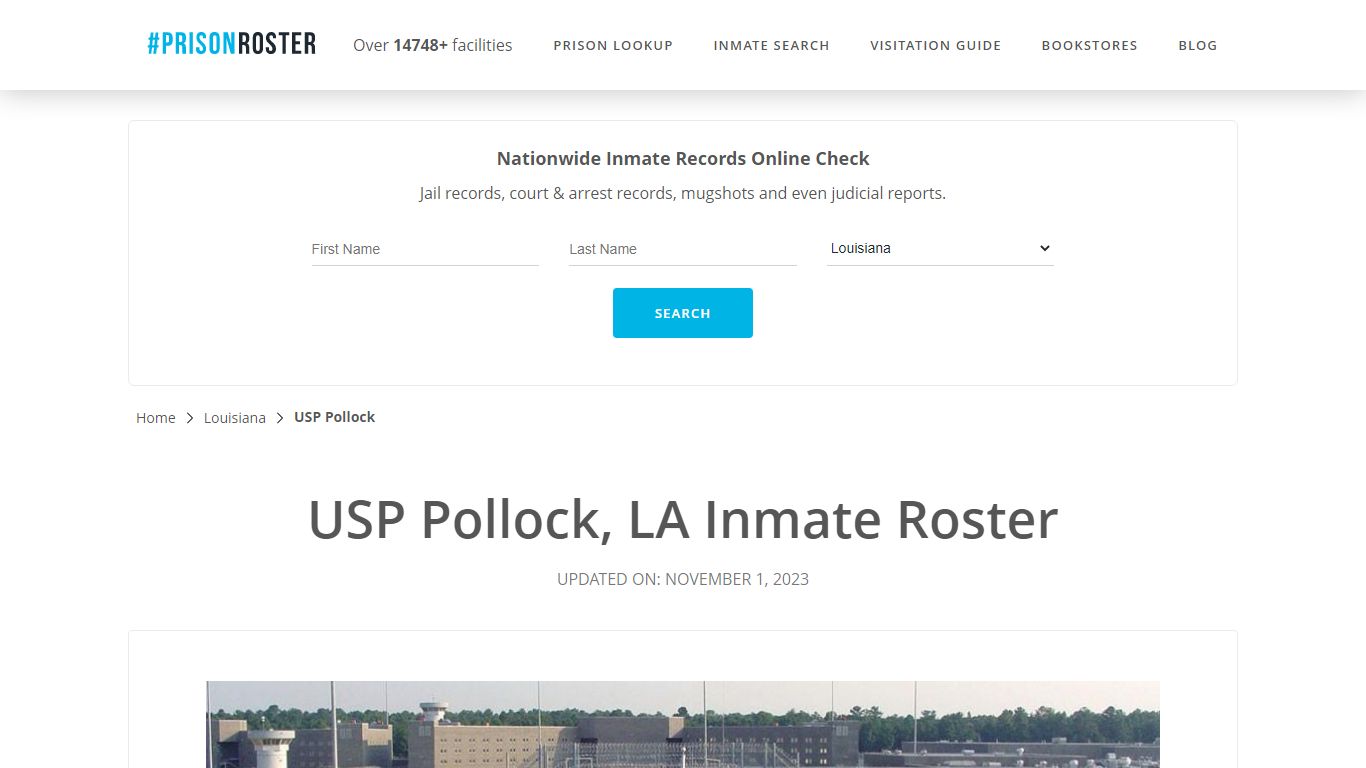 USP Pollock, LA Inmate Roster - Prisonroster