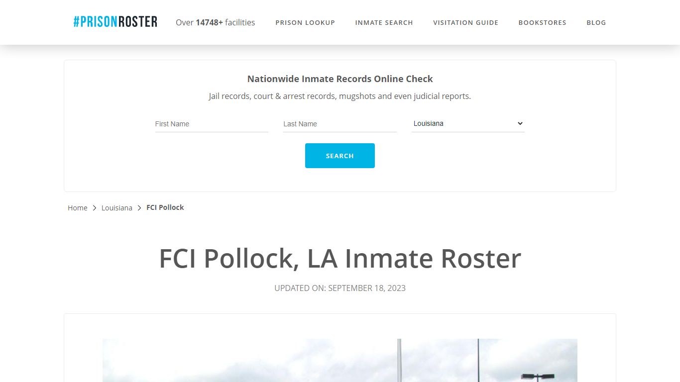 FCI Pollock, LA Inmate Roster - Prisonroster